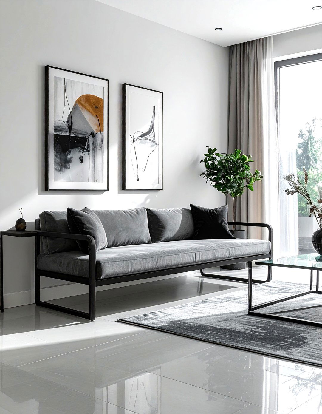 Metal Bench - 30 living room benches