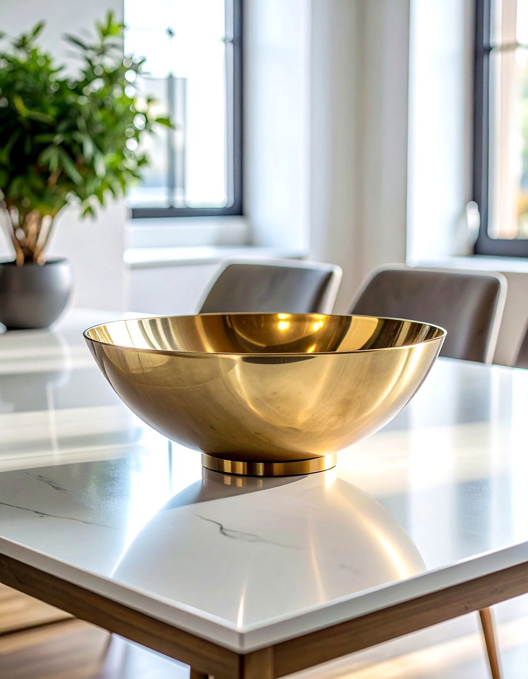 Metal Bowl Dining Table - 30 bowl centerpiece dining ideas