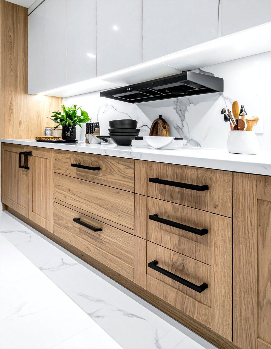 Metal Cabinet Hardware - 30 easy-clean decor ideas