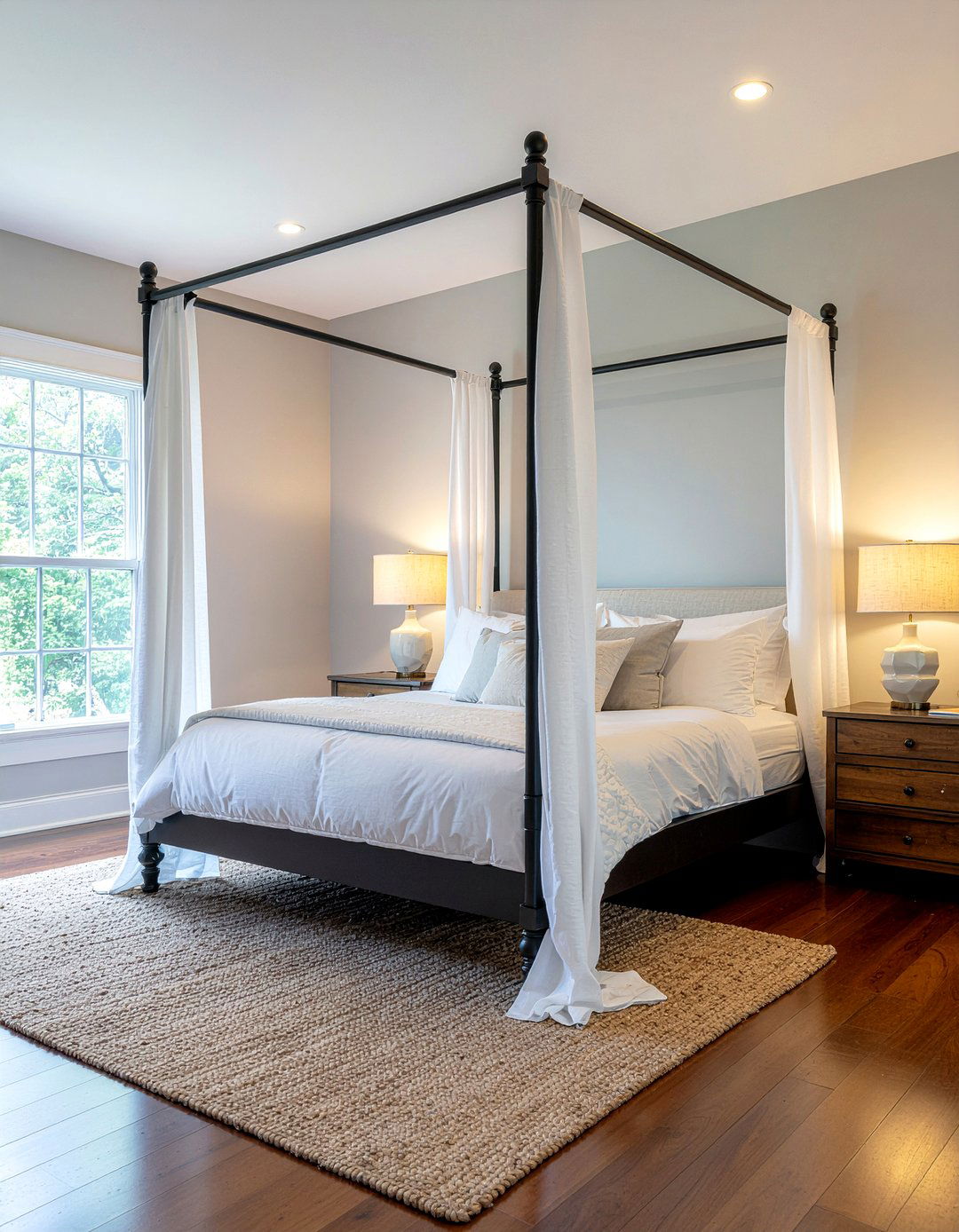 Metal Canopy Headboard - 30 bedroom metal headboards