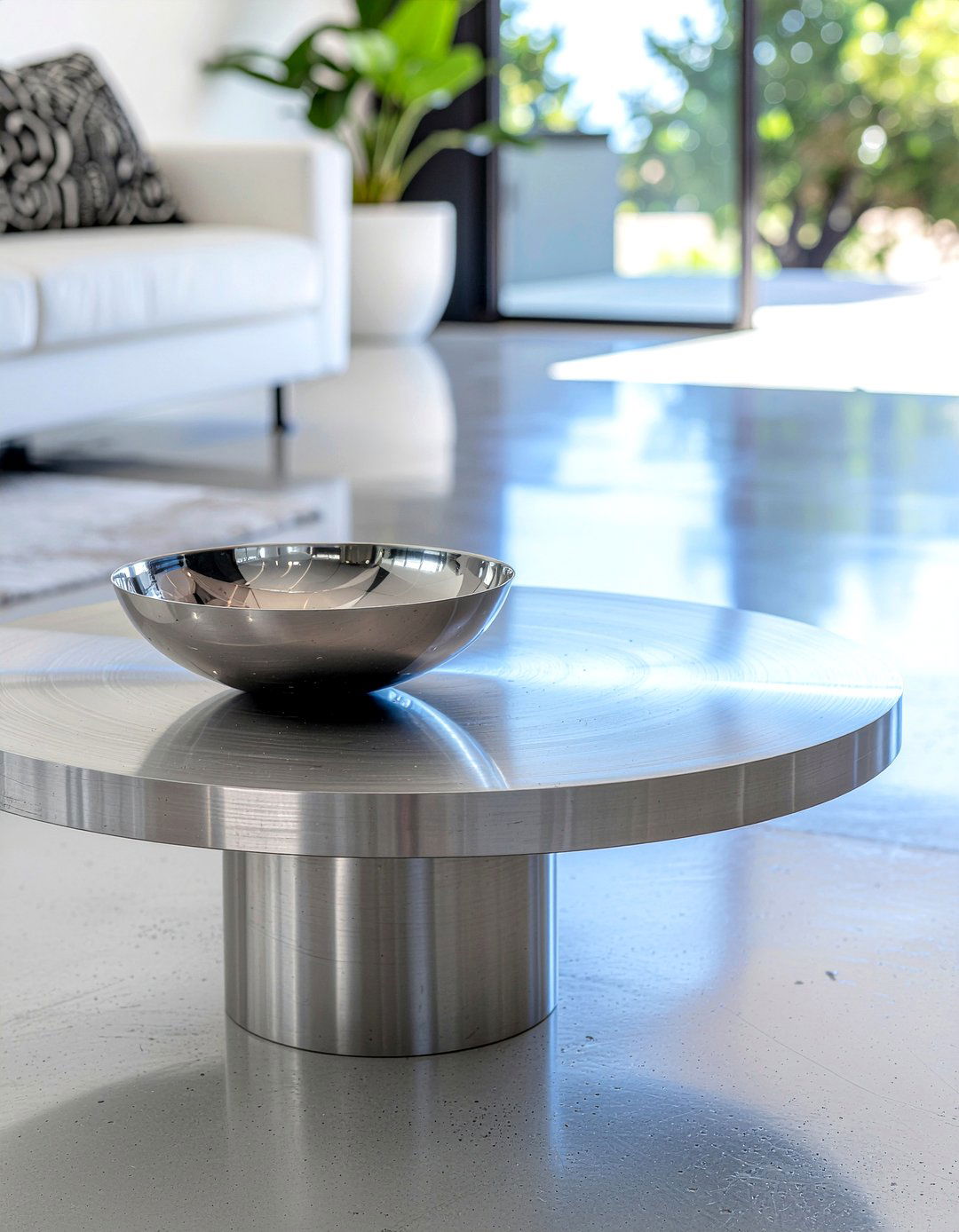 Metal Coffee Table - 30 living room coffee table ideas