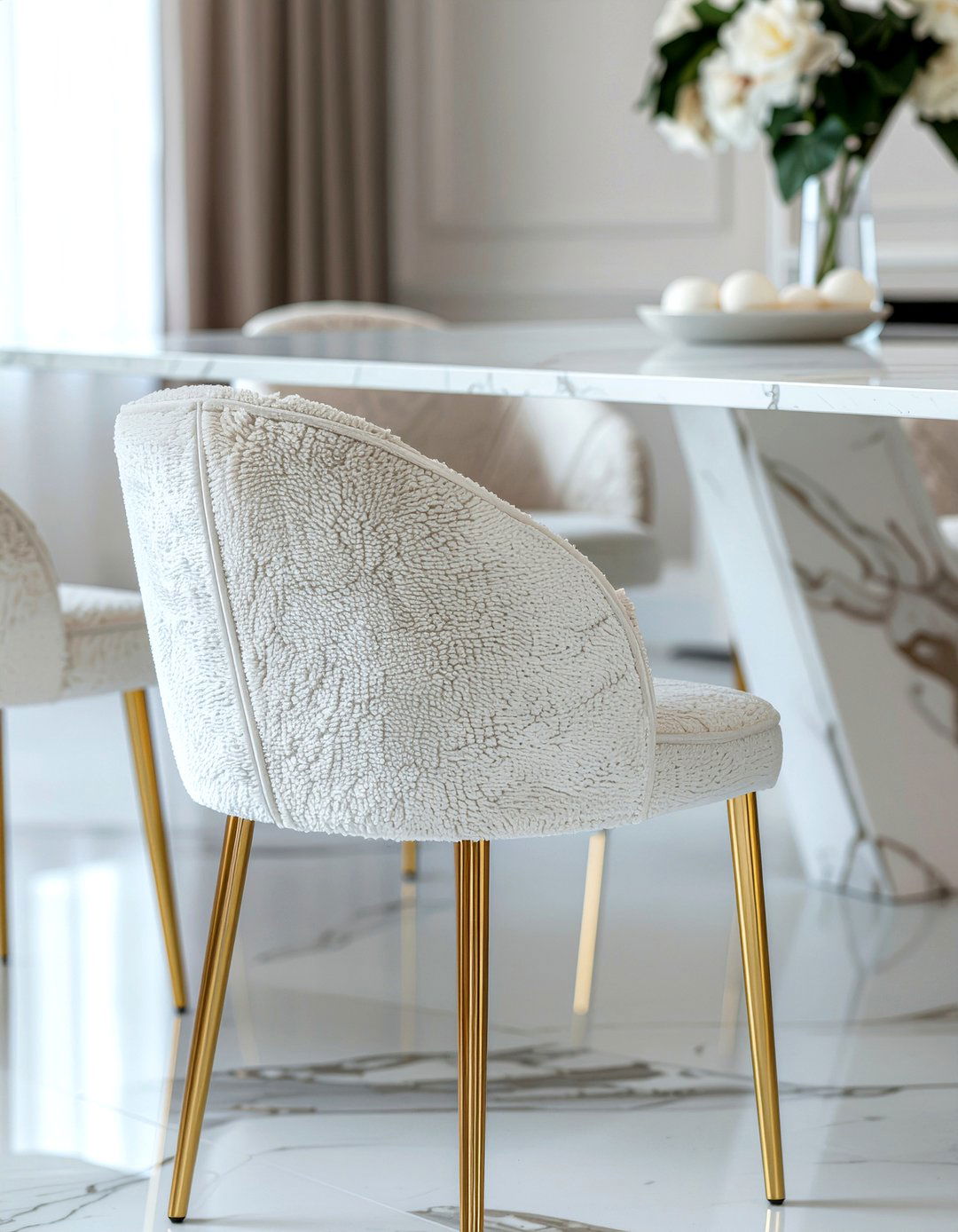 Metal Dining Chair Legs - 30 dog-friendly dining room ideas