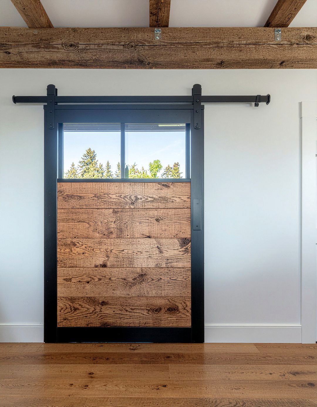 Metal Frame Barn Door - 30 bedroom barn doors