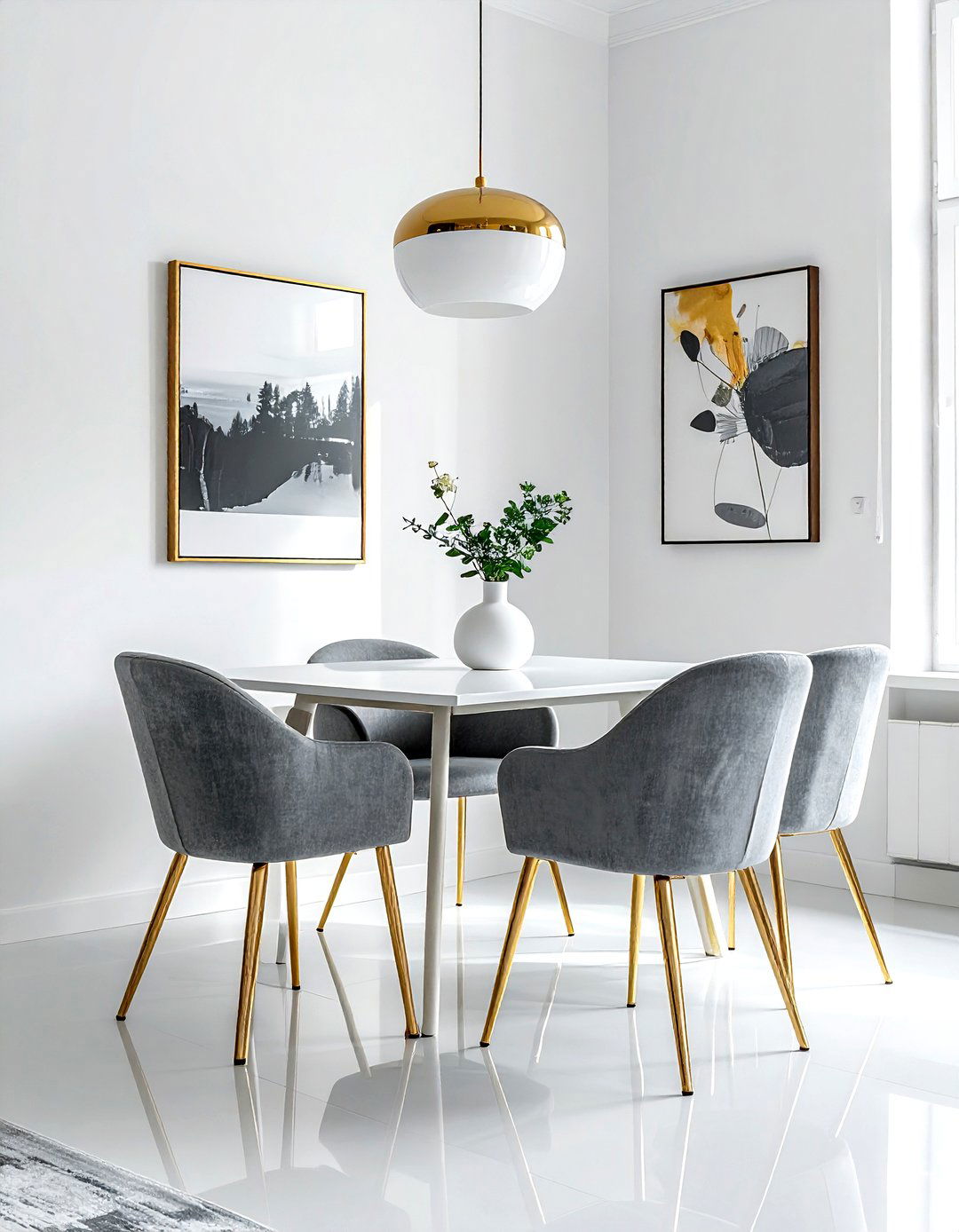 Metal Leg Wingback Chairs - 30 wingback dining chair ideas