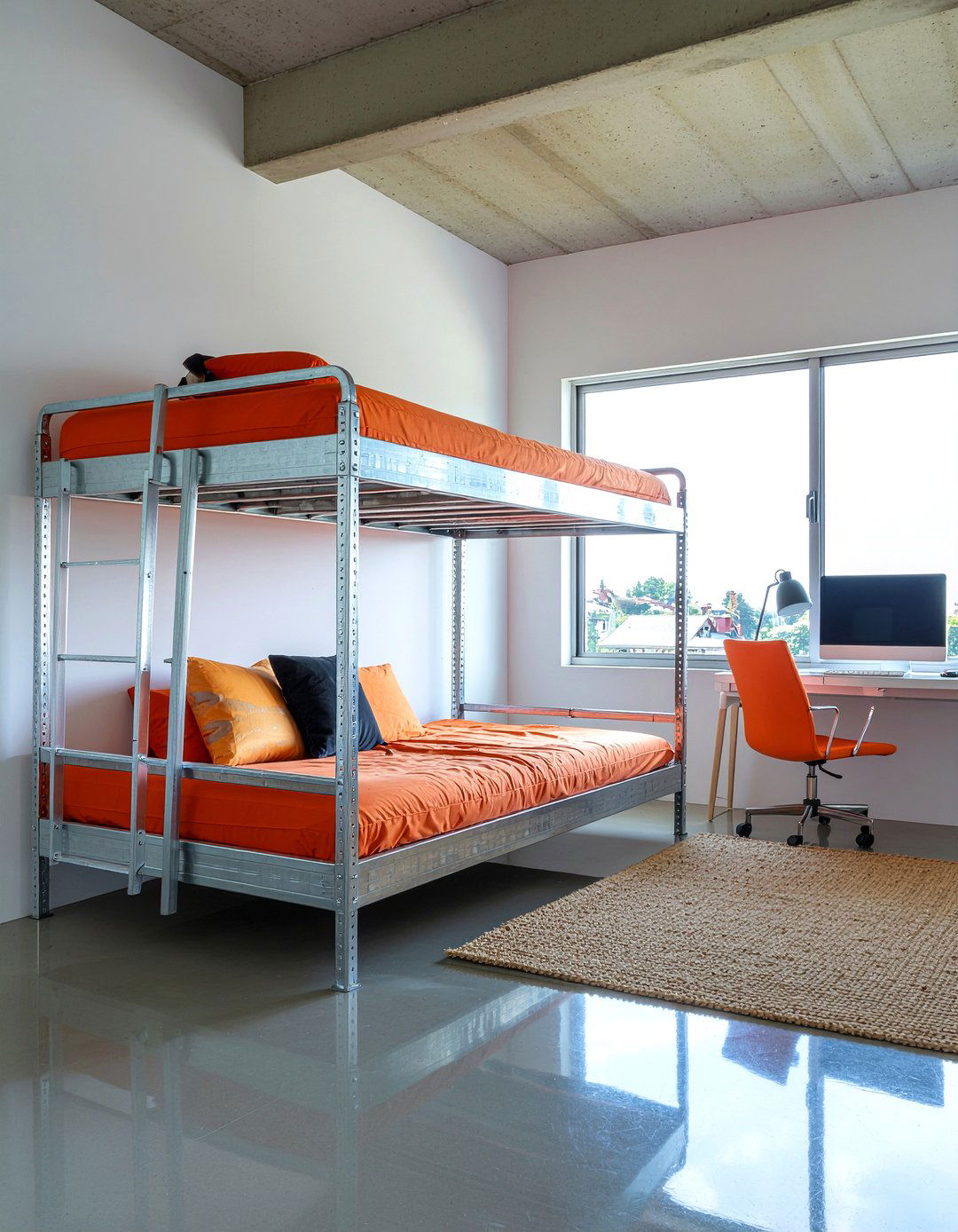Metal Loft Bed - 30 bedroom loft bed ideas