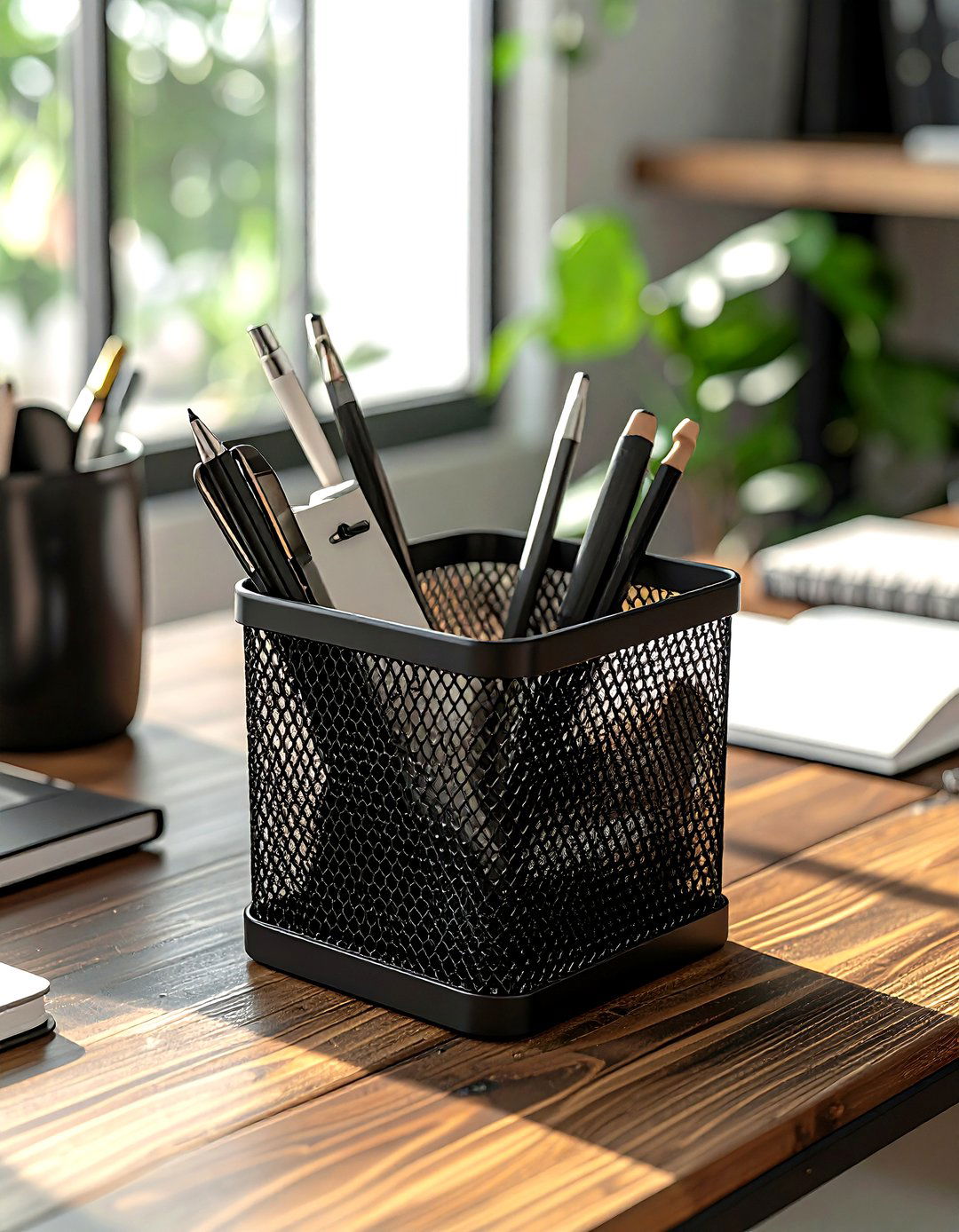 Metal Mesh Basket - 30 storage basket ideas