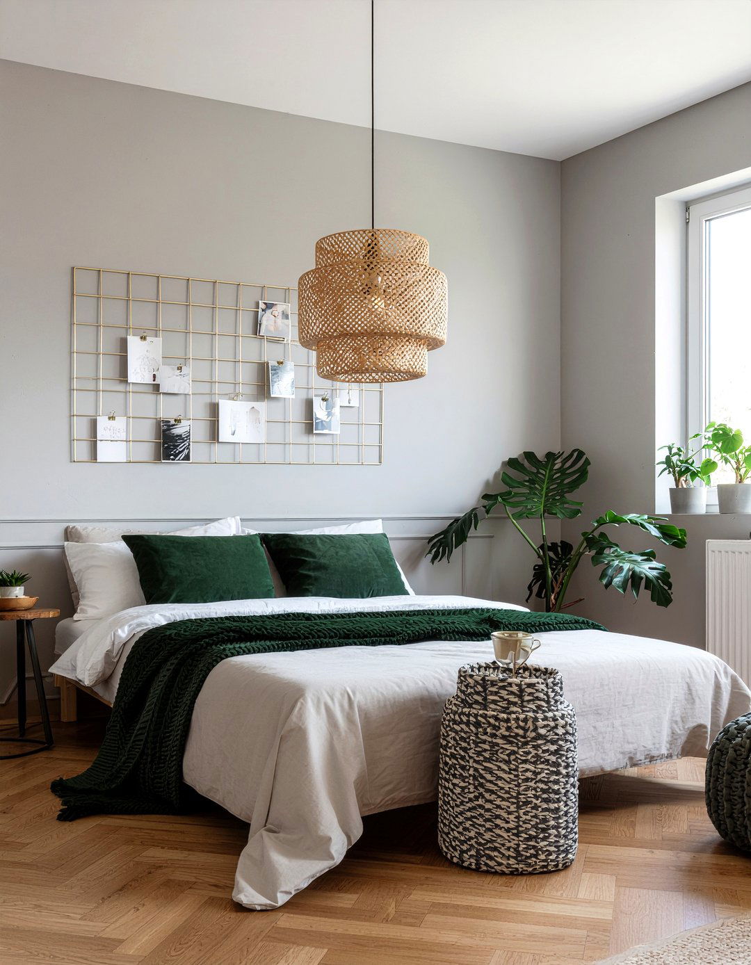 Metal Photo Grid - 30 bedroom photo displays