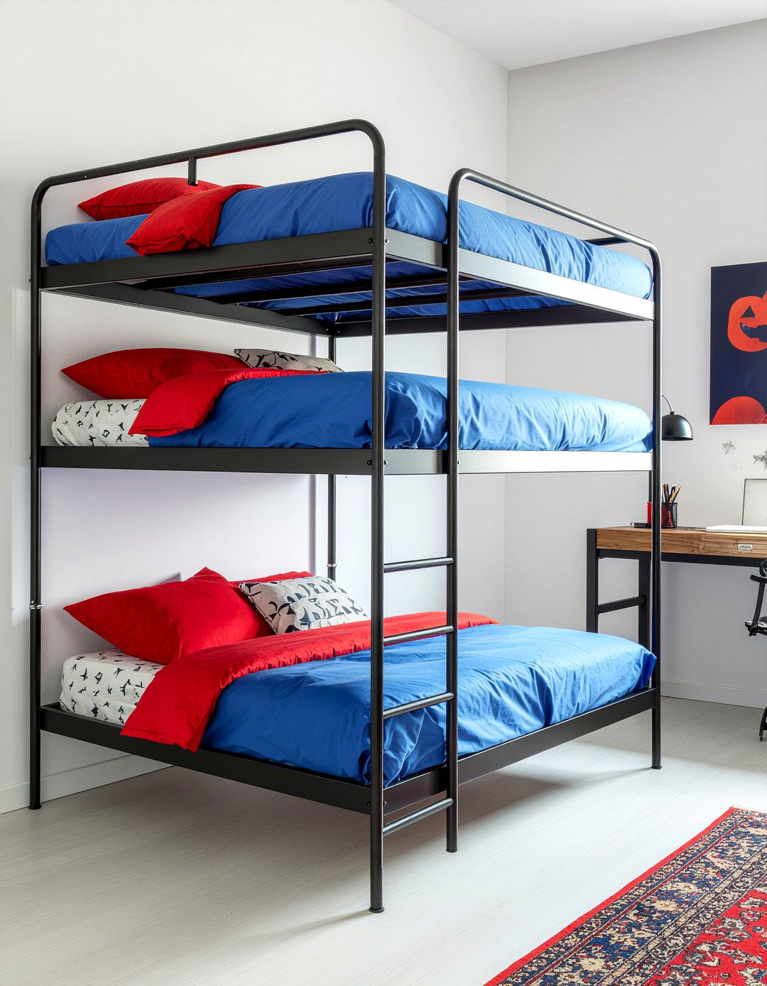 Metal Triple Bunk Bed - 30 triple bunk bed ideas