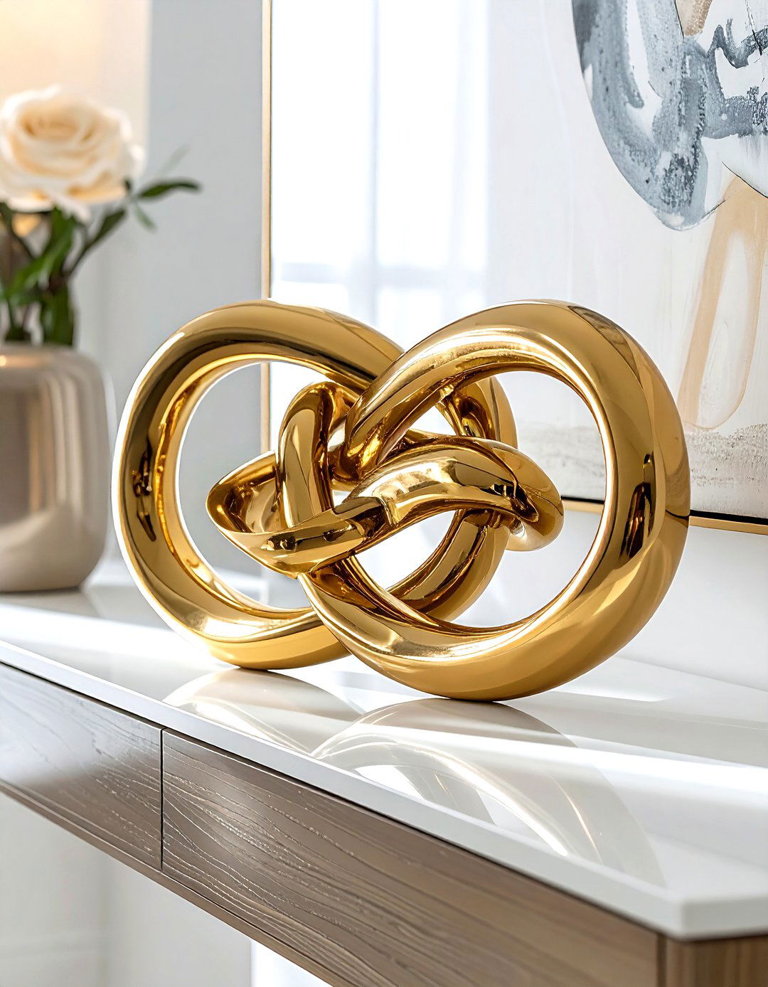 Metal knot - 30 decorative object ideas