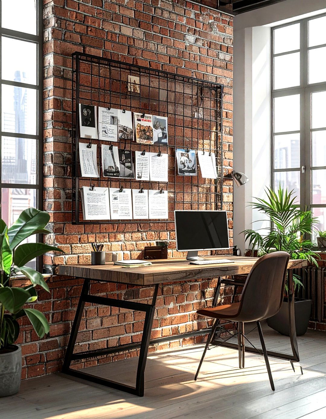 Metal magazine grid - 30 magazine decor ideas