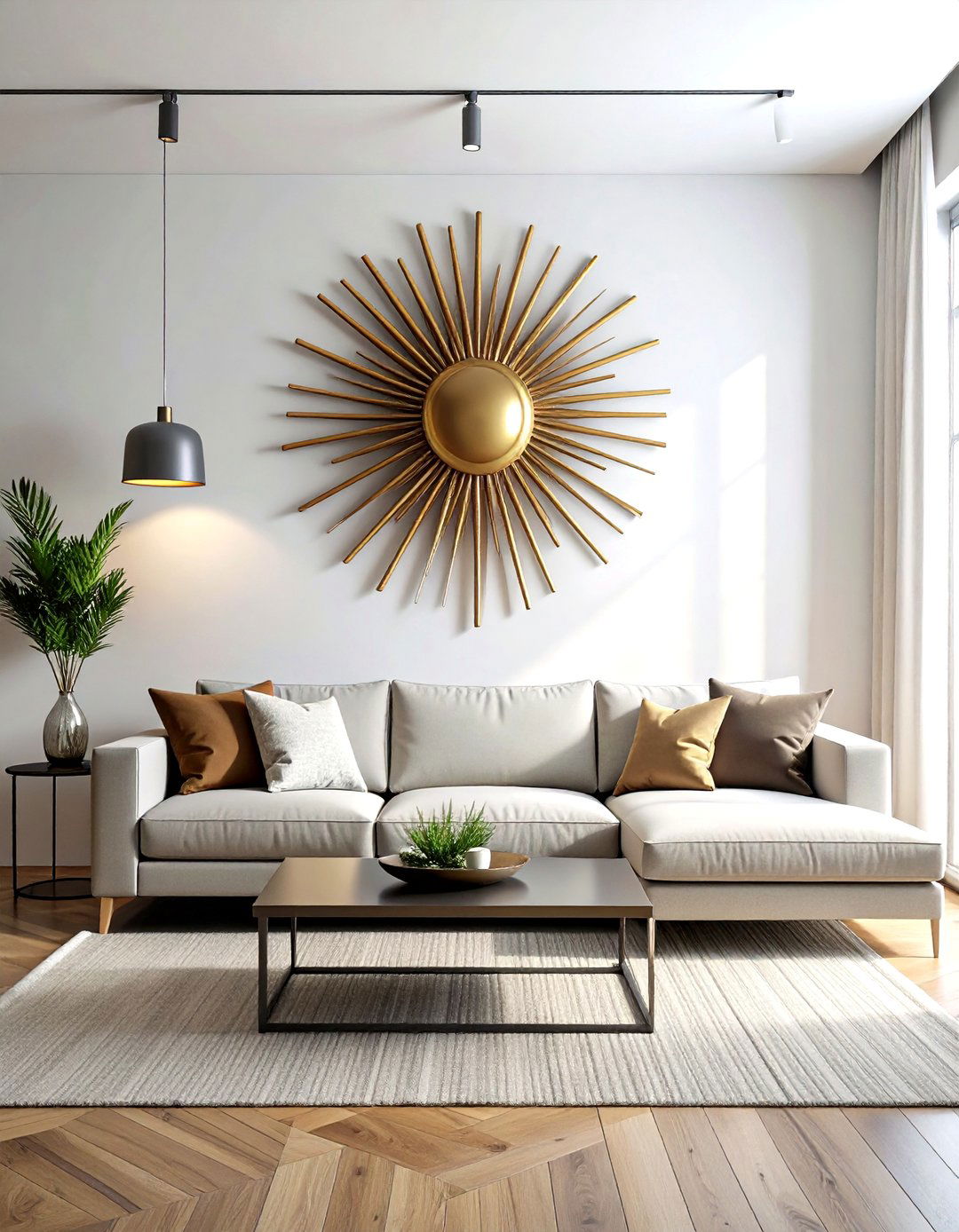 Metal wall art decor - 30 mixed metal decor ideas