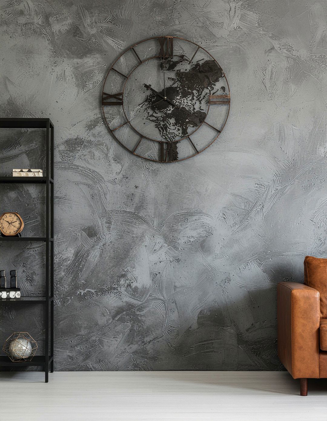 Metal wall clock - 30 living room wall clocks