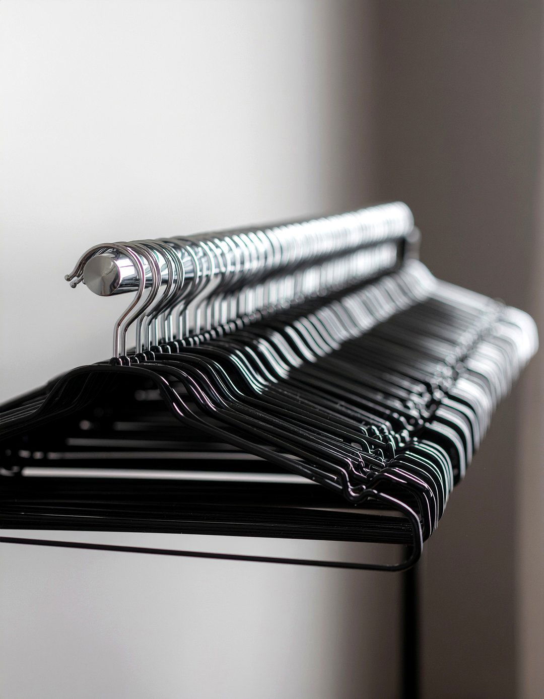 Metal wire hangers - 30 bedroom clothes hangers