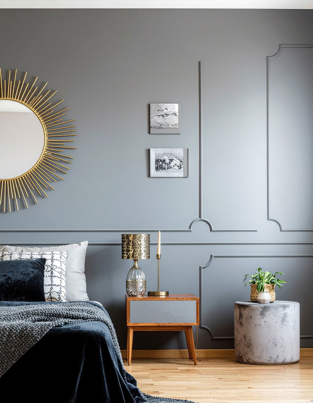 Metallic Bedroom Decor - 30 textured bedroom ideas