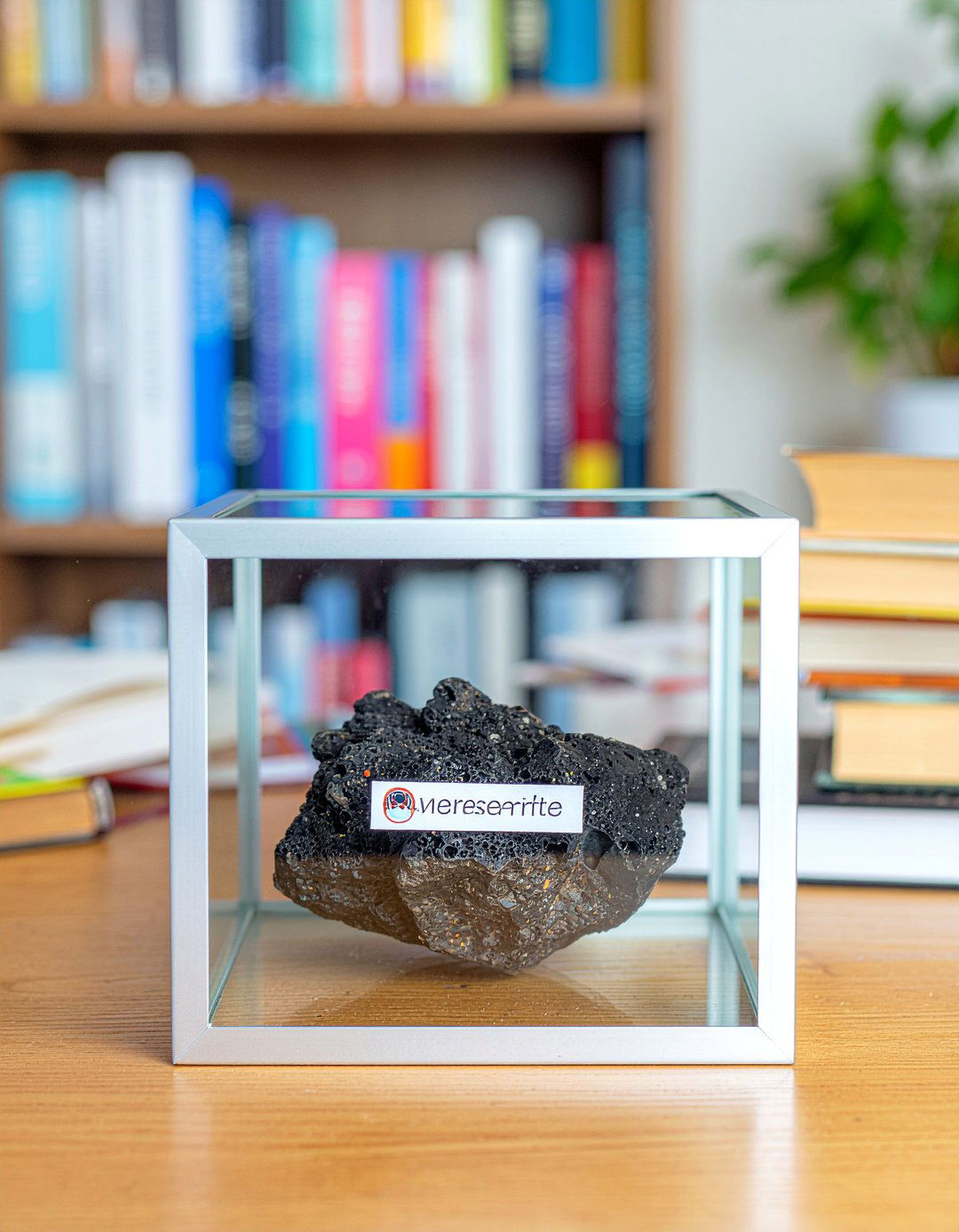 Meteorite display case - 30 galaxy bedroom ideas