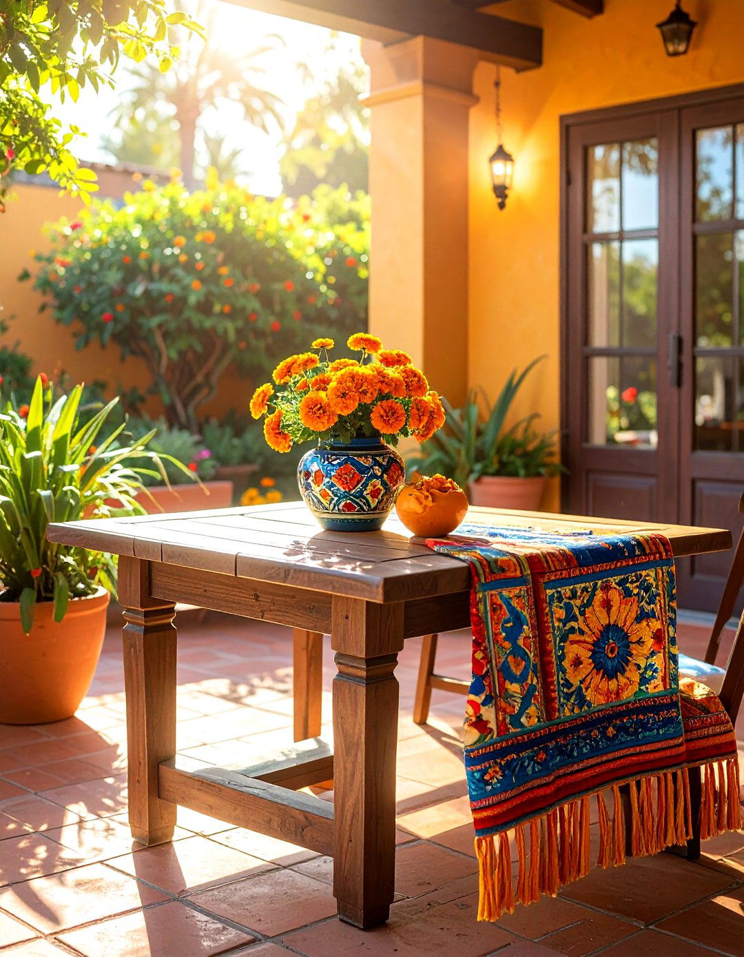 Mexican Talavera vase - 30 vintage vase ideas