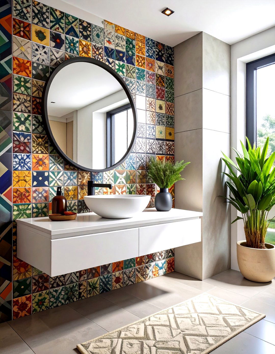 30 Mexican Tile Bathroom Ideas for a Vibrant, Bold Space