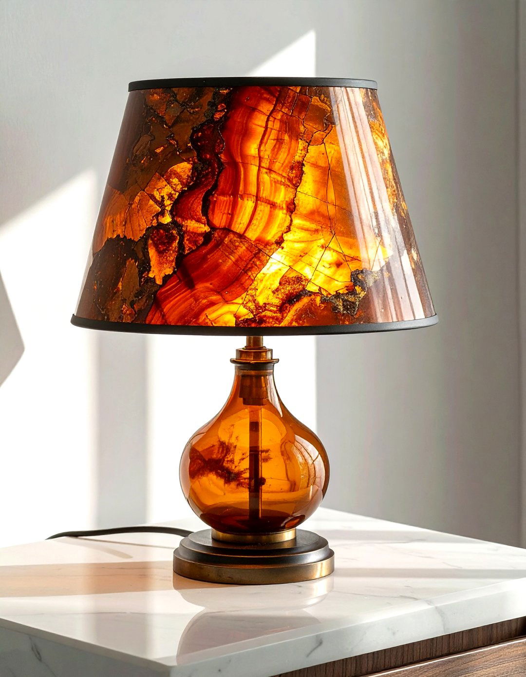 Mica Lamp Shade - 30 craftsman home decor ideas
