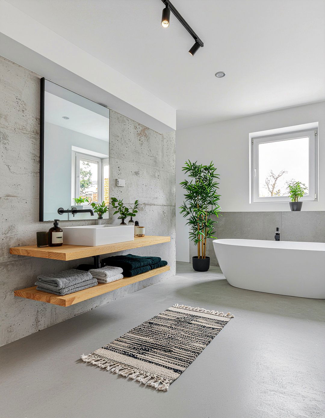 Microcement bathroom - 30 bathroom trend forecast ideas