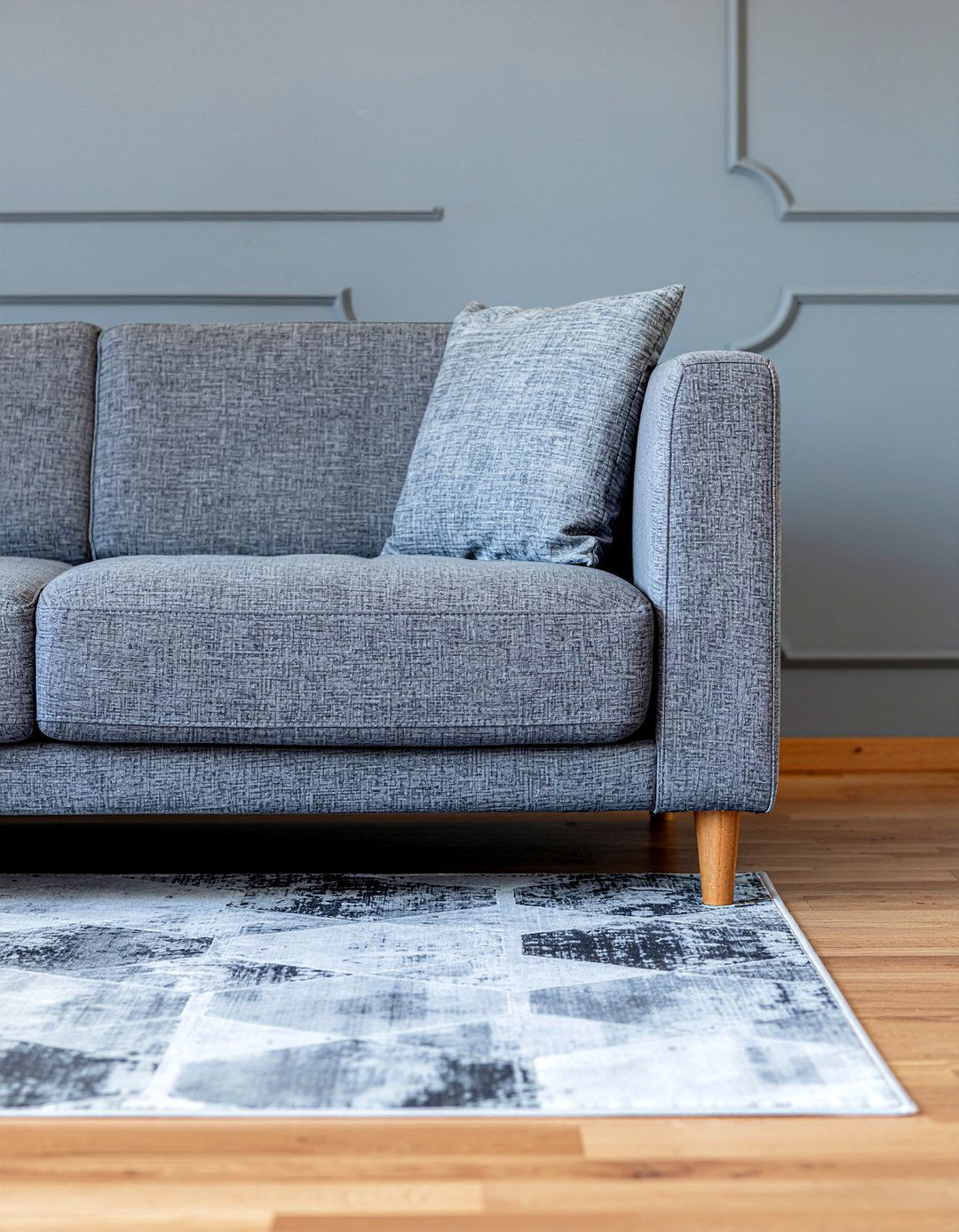 Microfiber Couch - 30 dust-free living room ideas