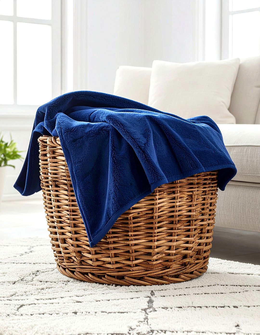 Microfiber fleece blanket - 30 throw blanket ideas