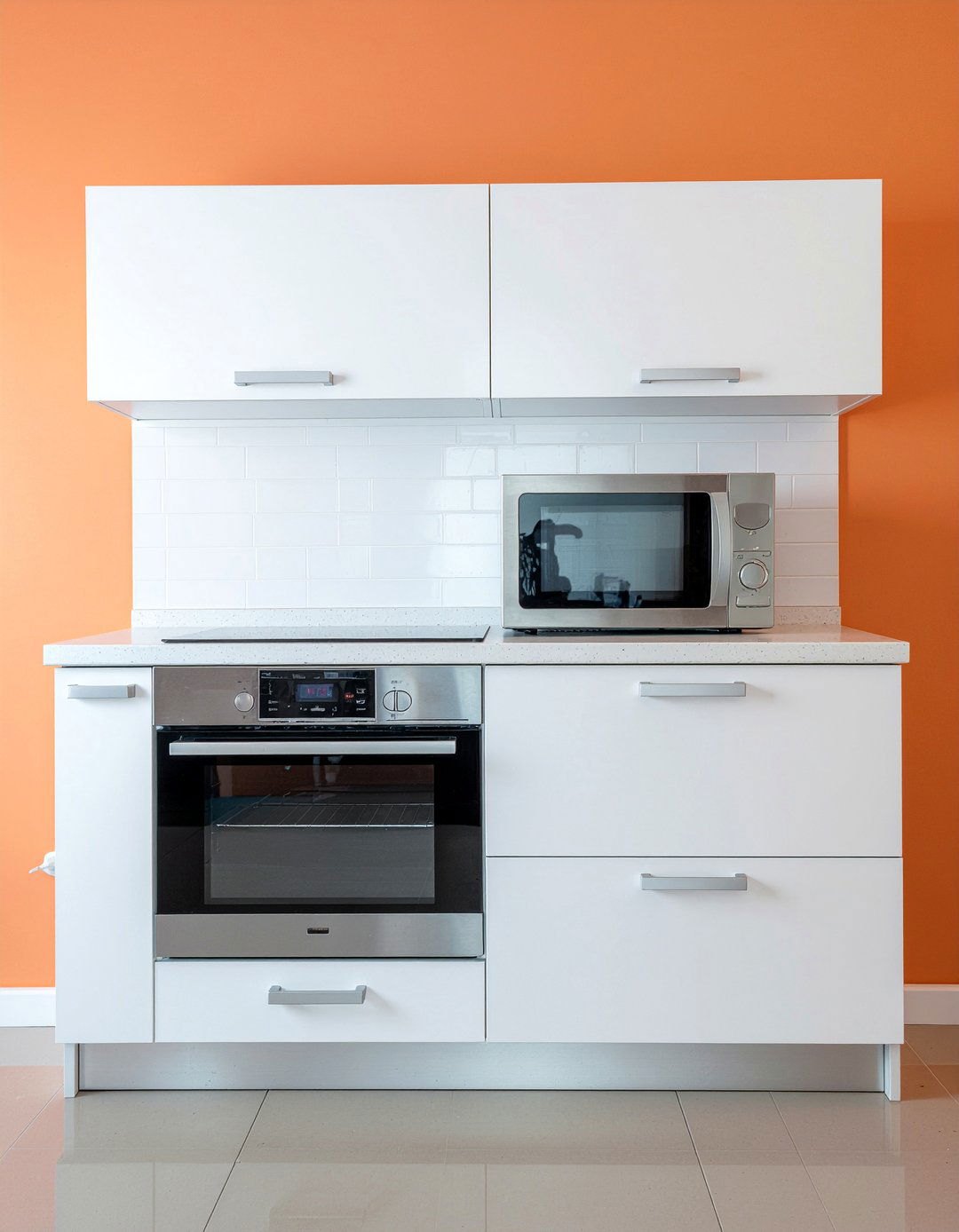 Microwave Cabinet Niche - 30 kitchen niche ideas