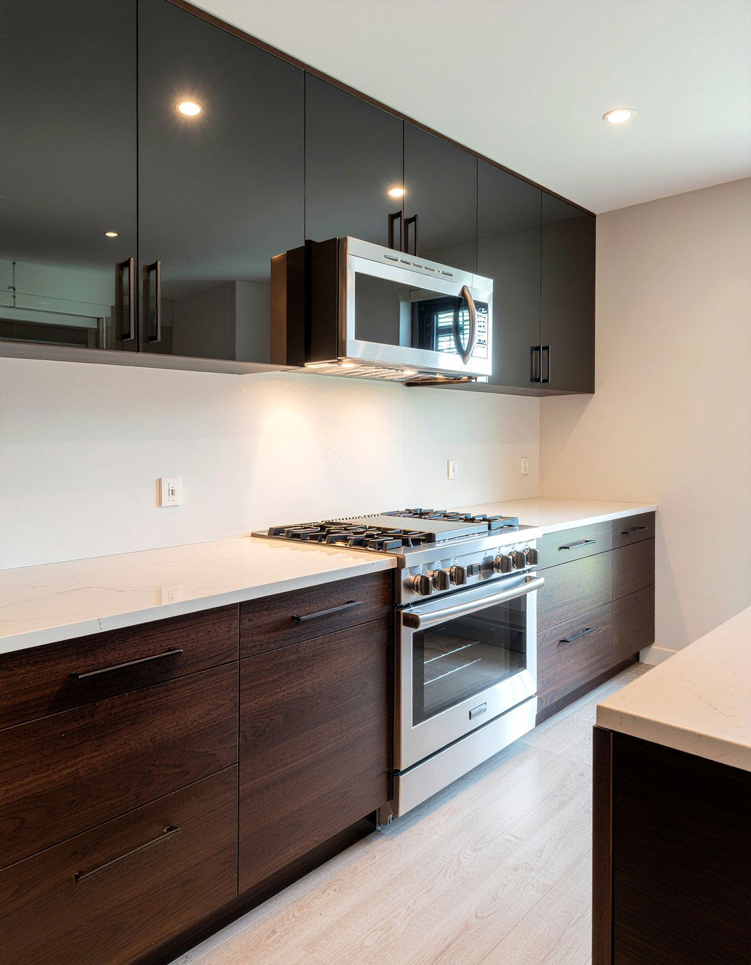 Microwave Wall Oven Combo - 30 built-in microwave kitchen ideas