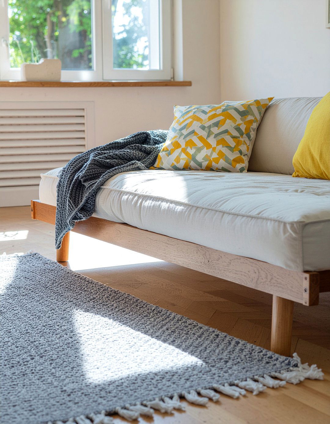 Mid Century Daybed Sofa - 30 living room mid-century sofa ideas