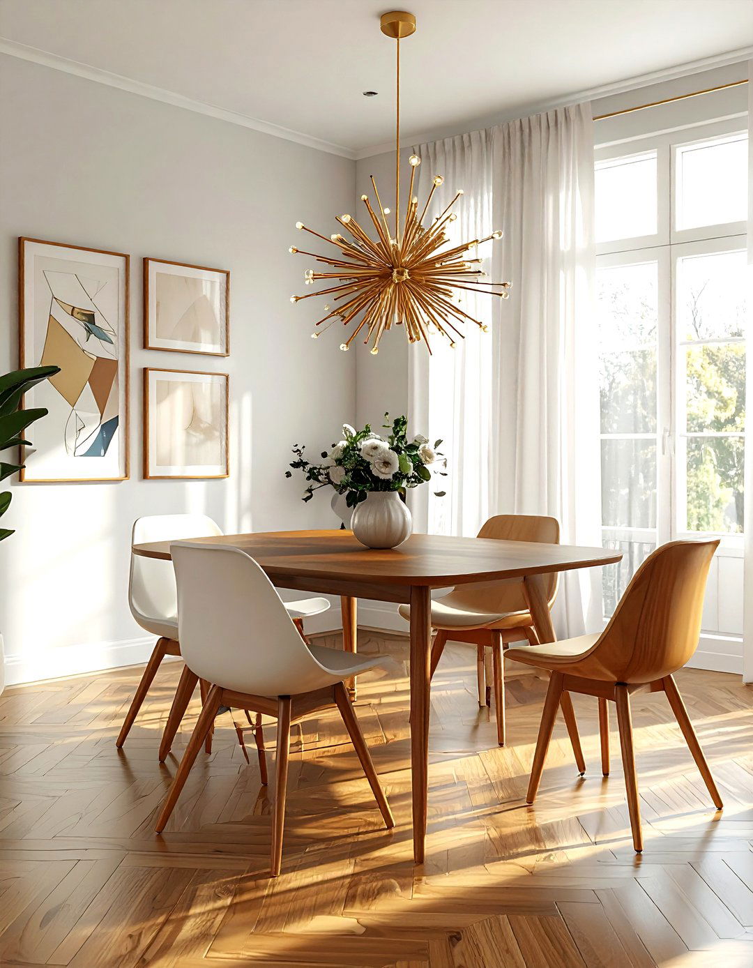 Mid Century Dining Room - 30 reinvented dining room ideas