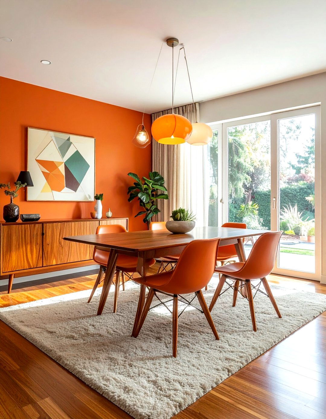 Mid Century Dining Room - 30 attention-grabbing dining room ideas