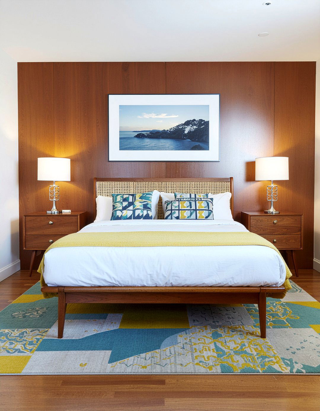 Mid Century King Bedroom - 30 king size bedroom ideas