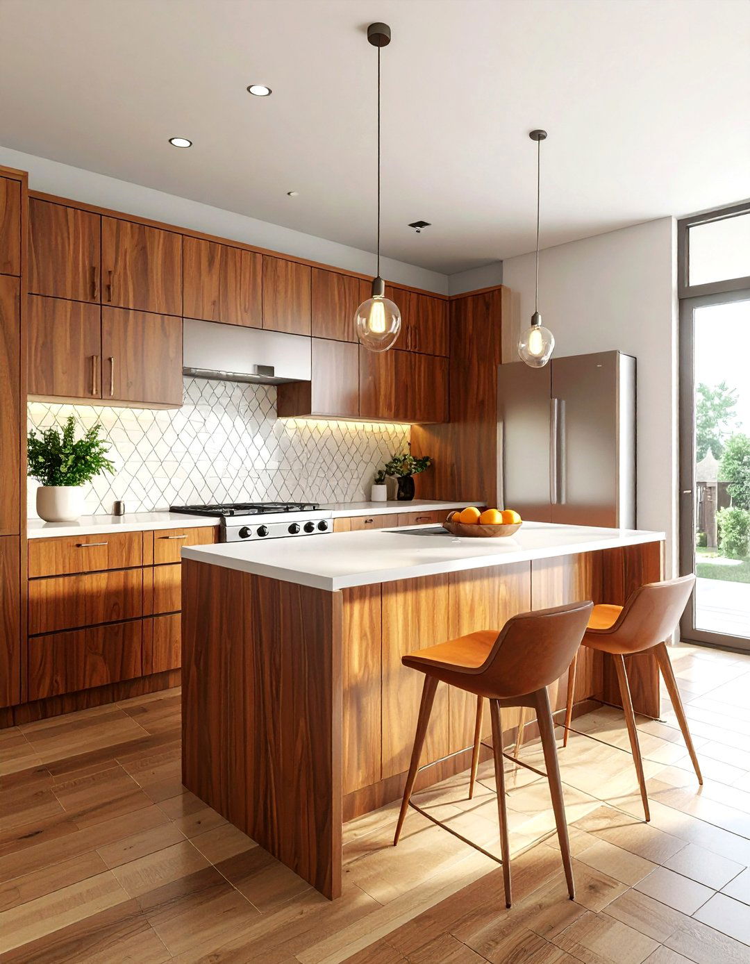 Mid Century Kitchen - 30 scaled kitchen ideas