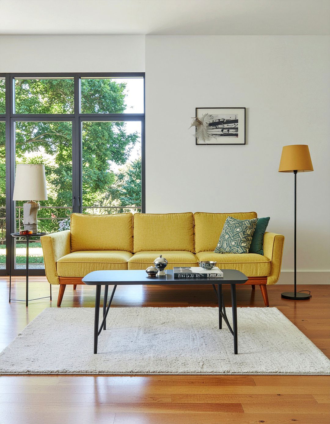 Mid Century Metal Coffee Table - 30 living room metal coffee tables