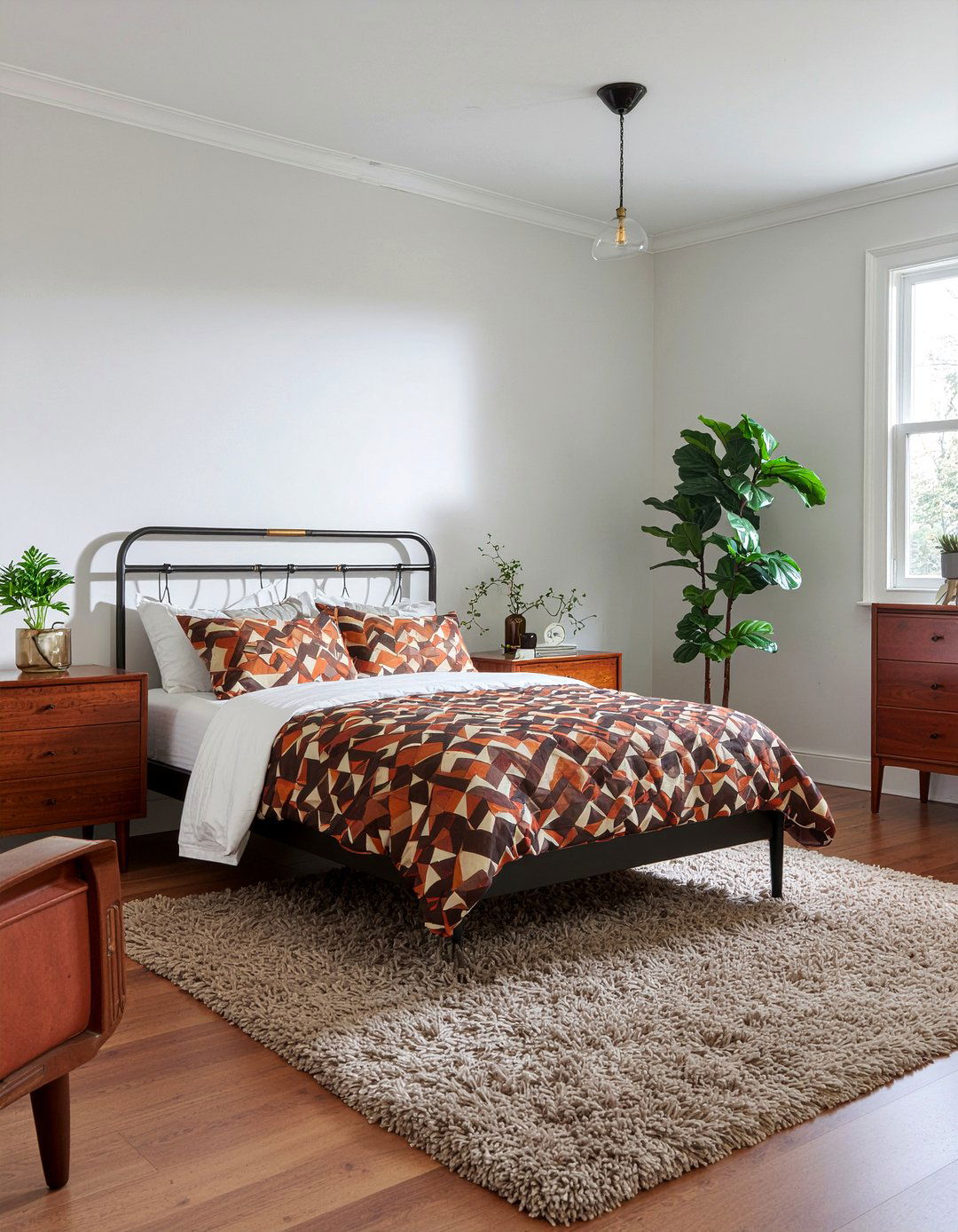 Mid Century Metal Headboard - 30 bedroom metal headboards