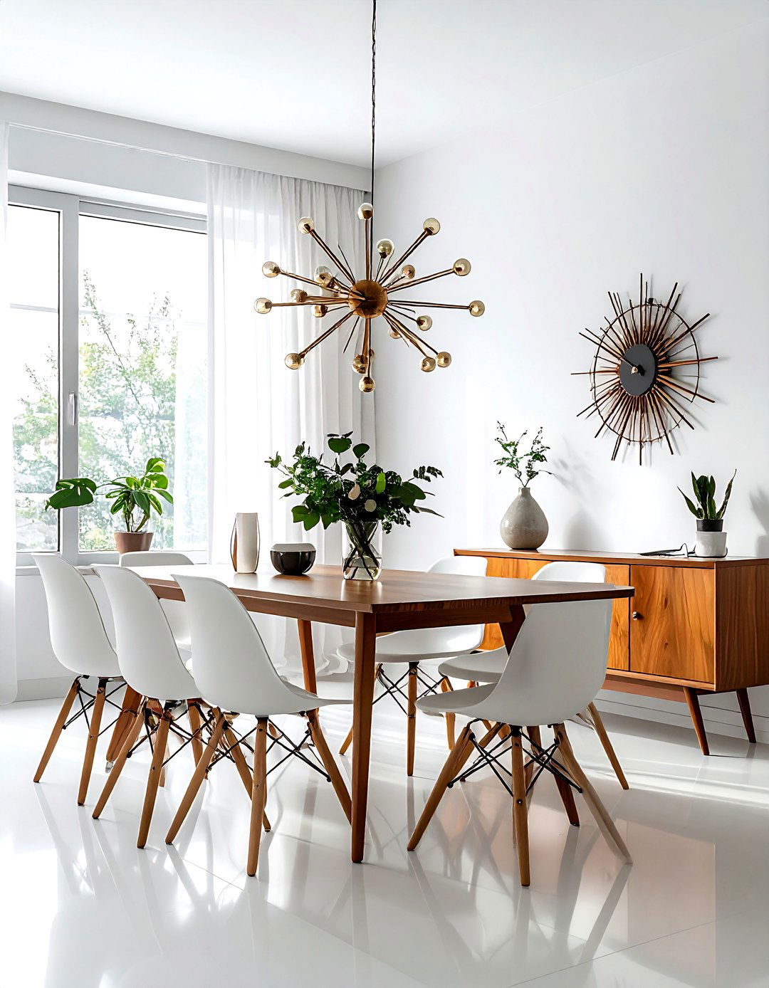 Mid Century Modern - 30 amazing dining room ideas