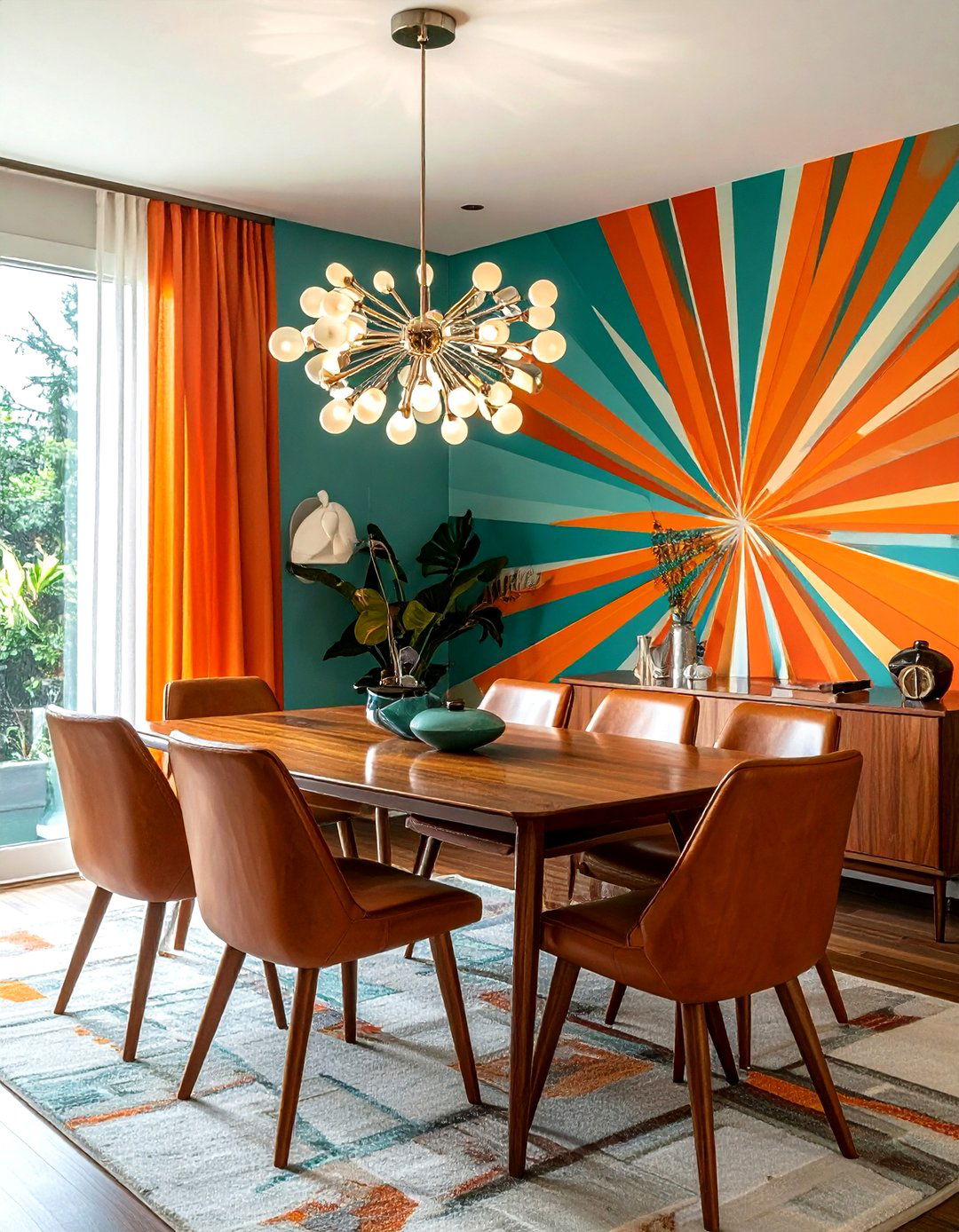 Mid Century Modern - 30 bold wallpaper ideas