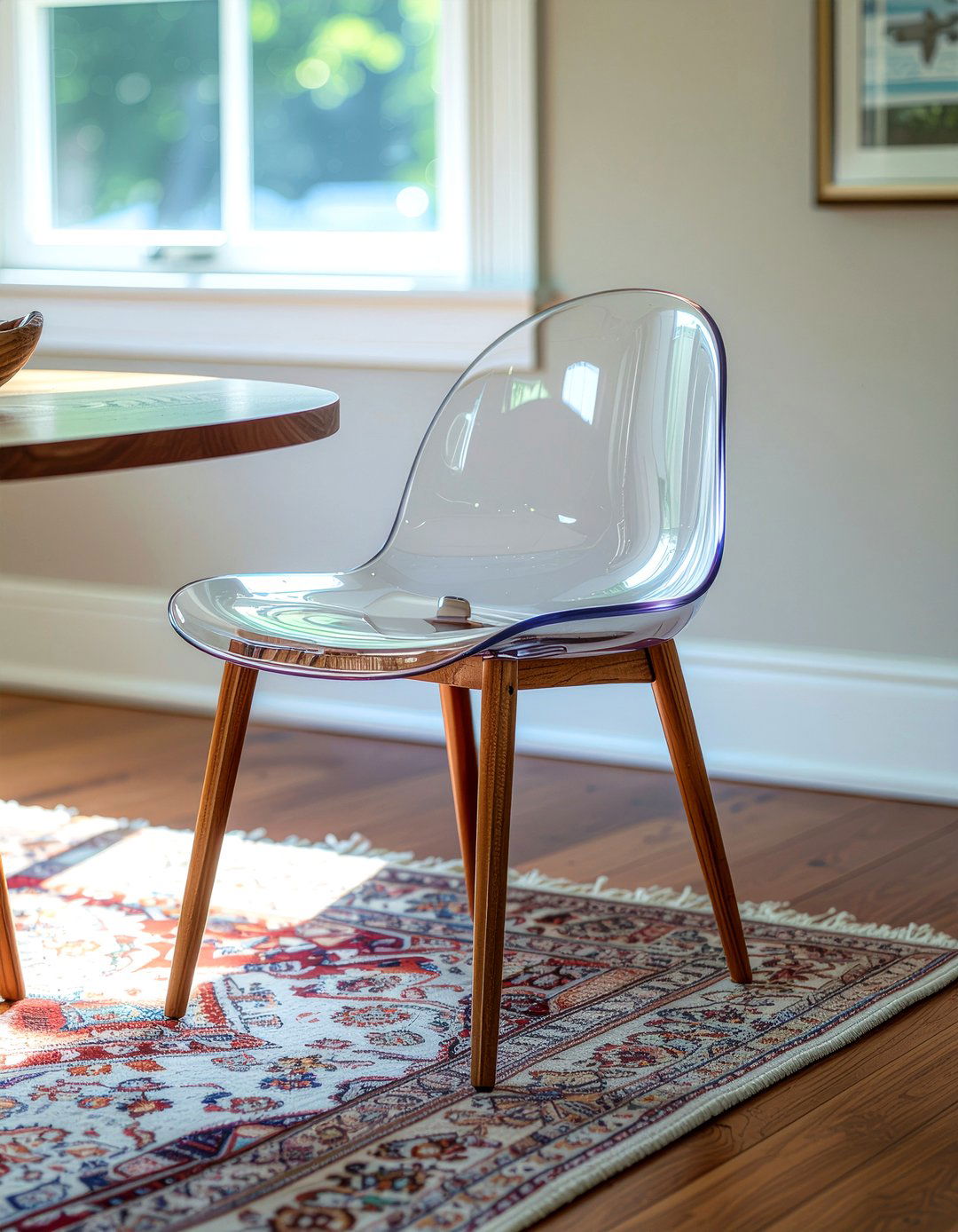 Mid Century Modern Acrylic Chair - 30 acrylic dining chair ideas