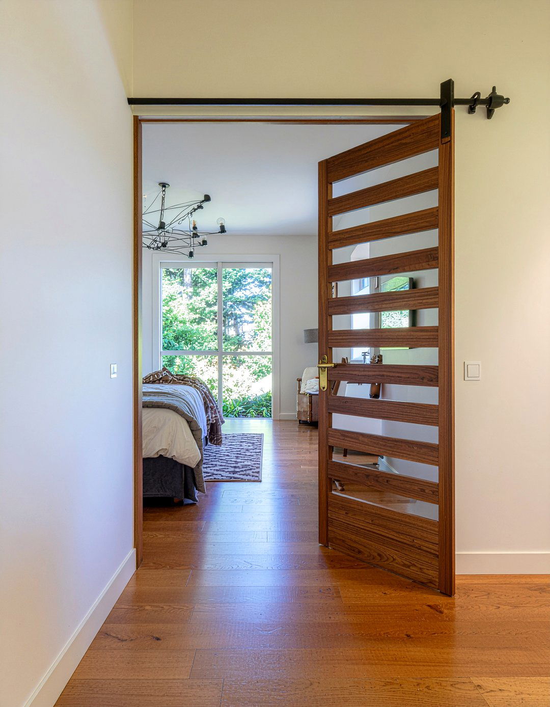 Mid Century Modern Barn Door - 30 bedroom barn doors
