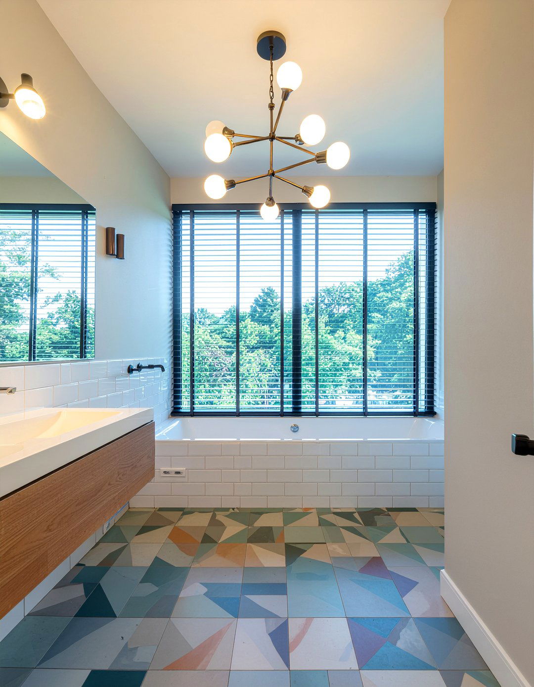 Mid Century Modern Bathroom Light - 30 bathroom lighting accent ideas