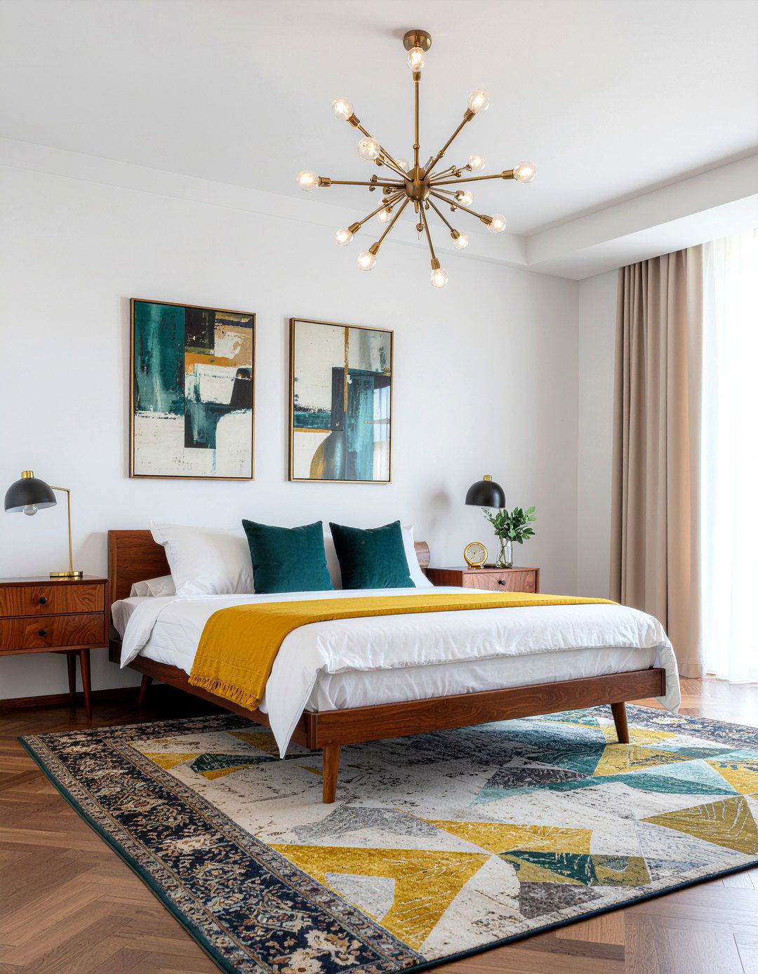 Mid Century Modern Bedroom - 30 bedroom decor ideas