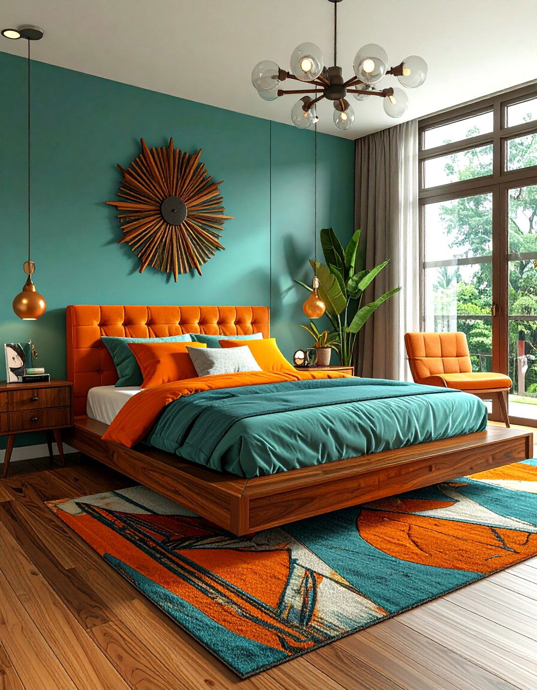 Mid Century Modern Bedroom - 30 old house bedroom ideas