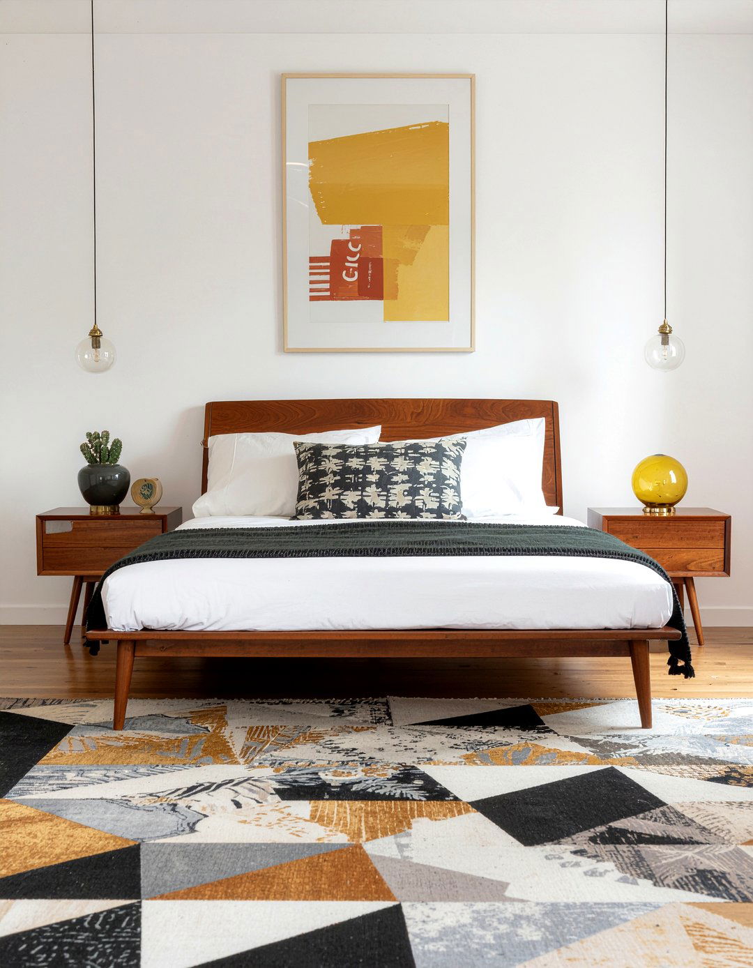 Mid Century Modern Bedroom - 30 queen size bedroom ideas