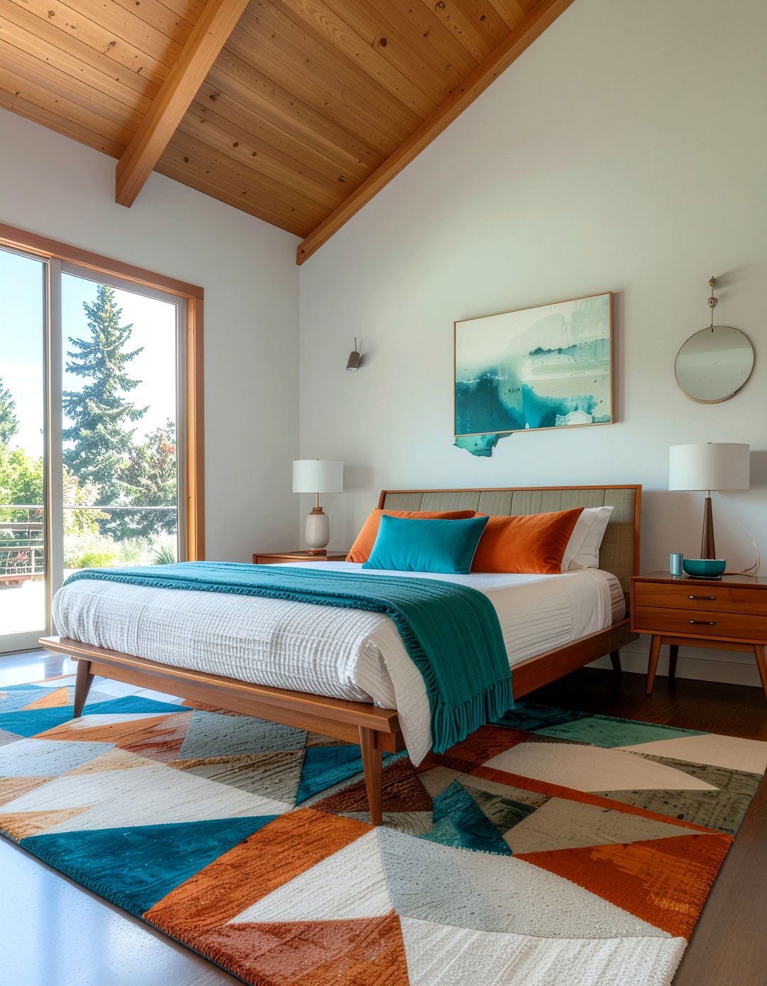 Mid Century Modern Bedroom - 30 bedroom warm settings