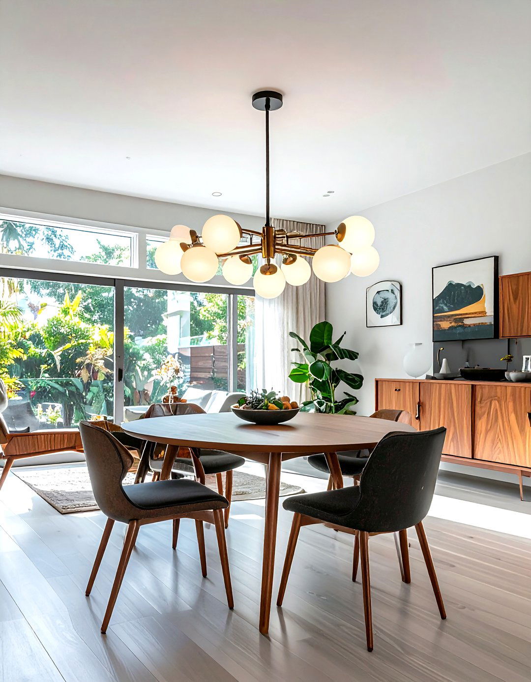 Mid Century Modern Chandelier - 30 modern lamp ideas