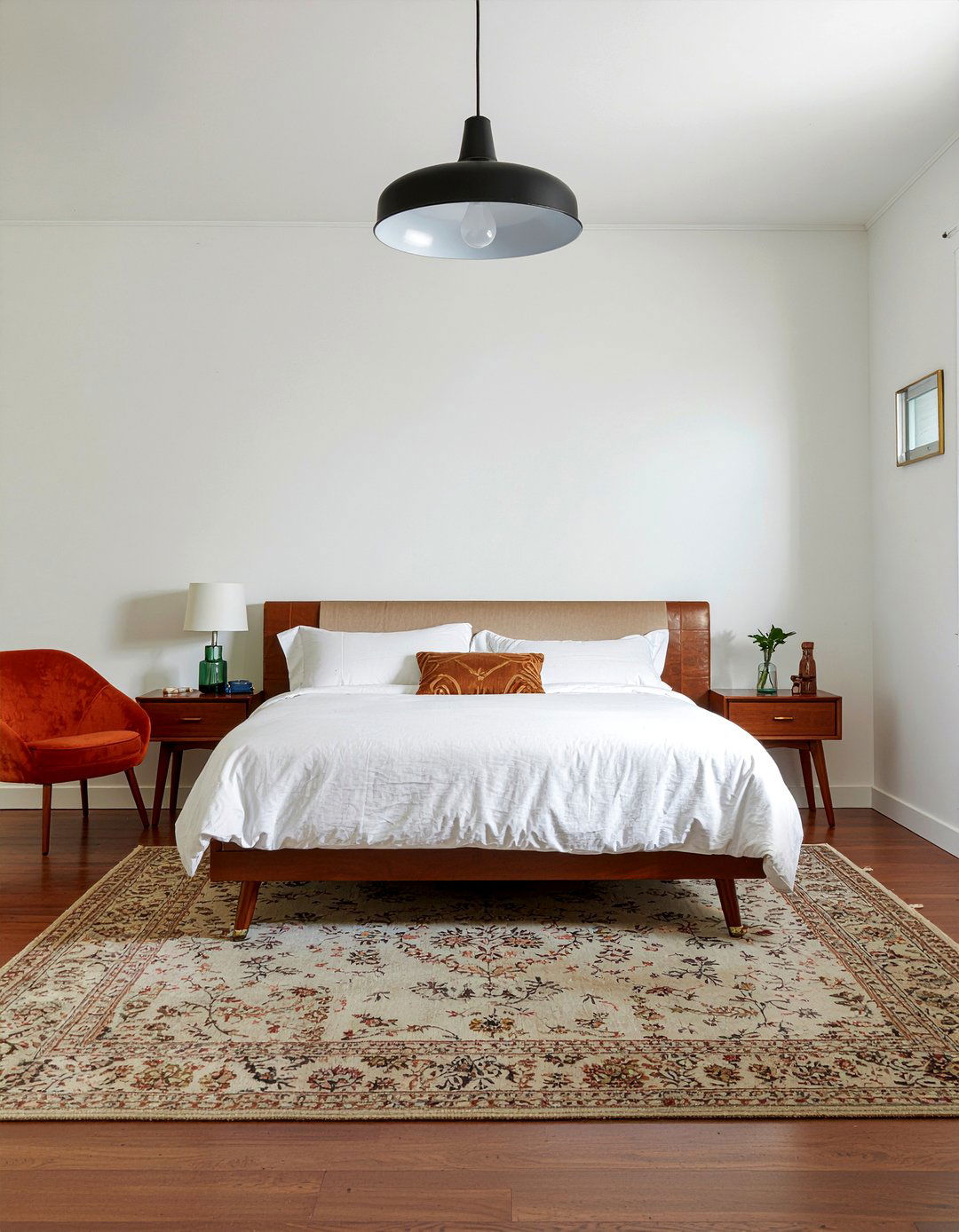 Mid Century Modern Chocolate Bedroom - 30 chocolate bedroom ideas