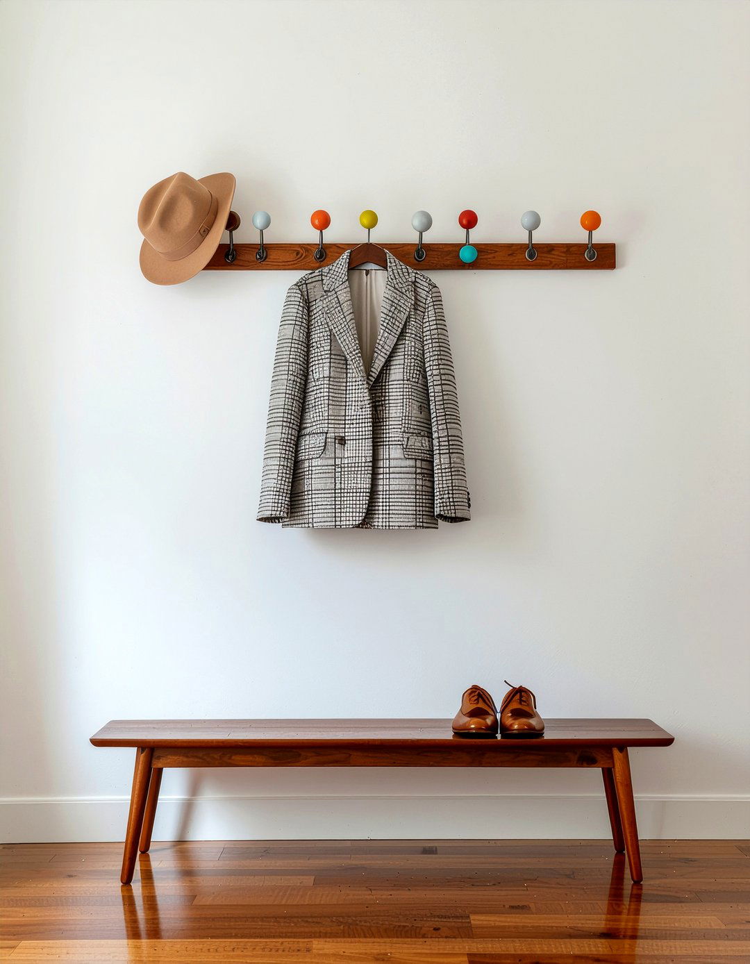 Mid Century Modern Coat Rack - 30 entryway coat rack ideas