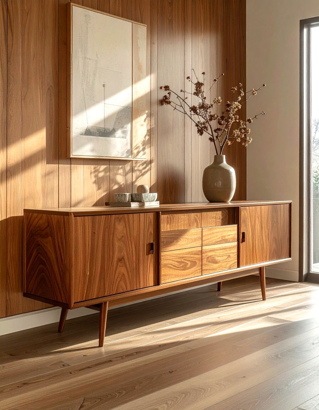 Mid Century Modern Credenza - 30 dining room credenza ideas