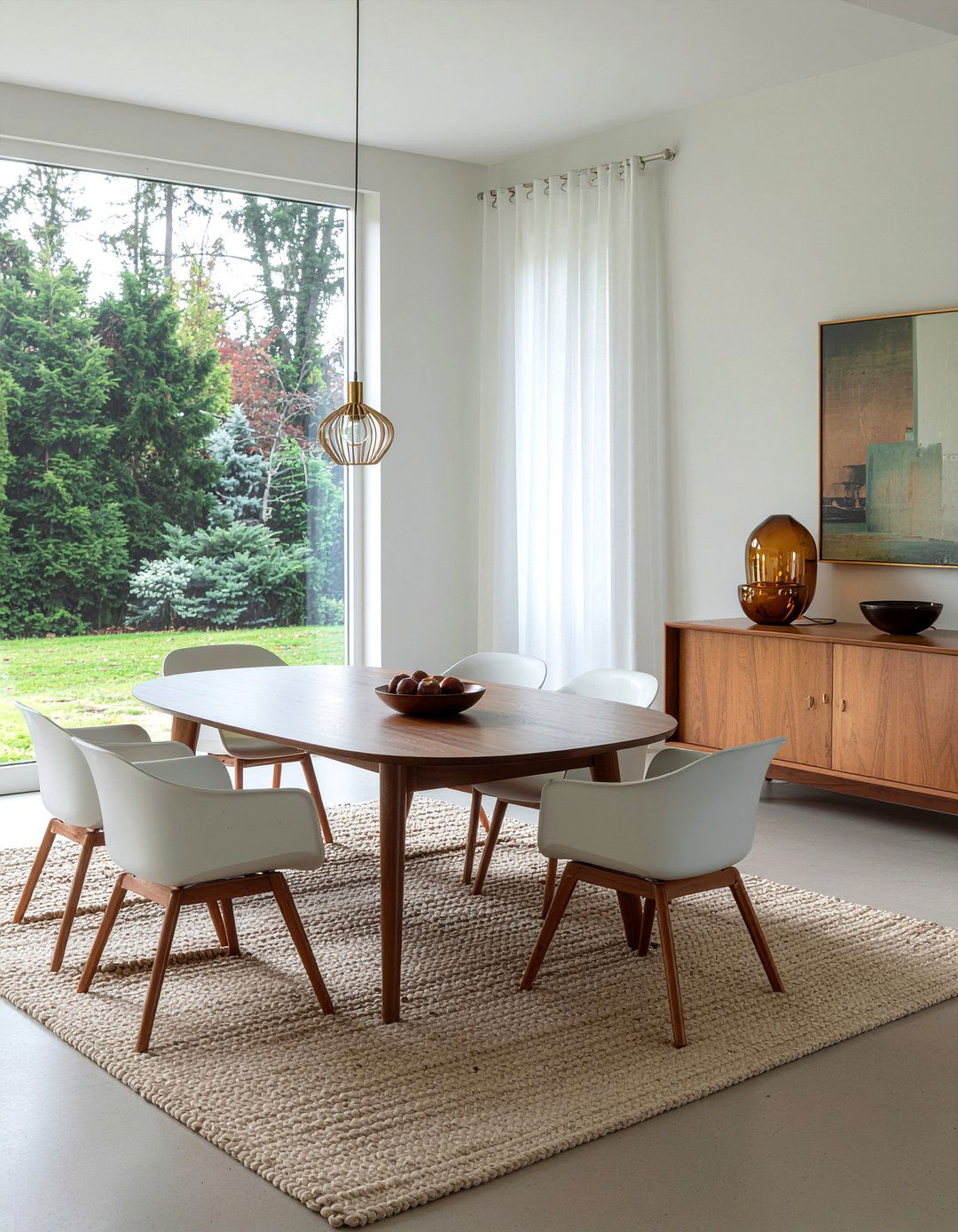 Mid Century Modern Dining - 30 functional dining room ideas