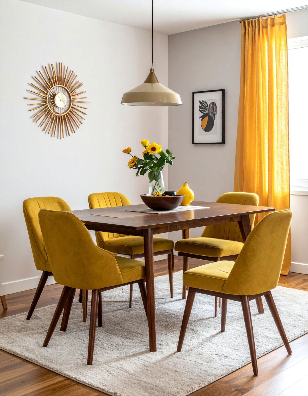 Mid Century Modern Dining - 30 streamlined dining room ideas