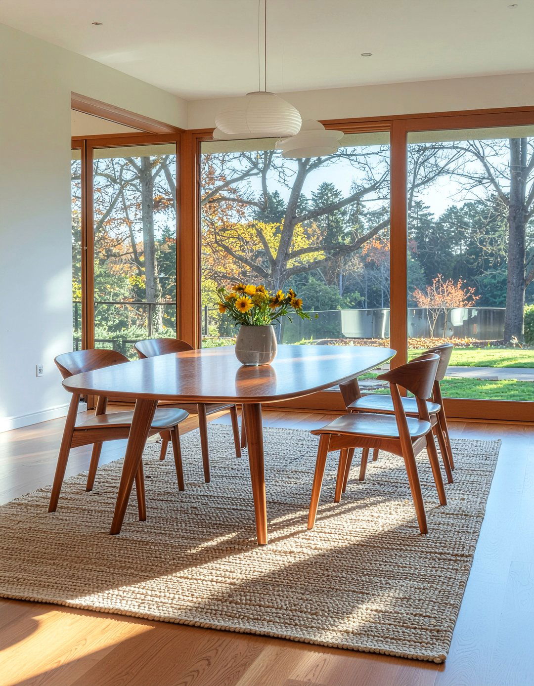 Mid Century Modern Dining Room - 30 retro dining room ideas